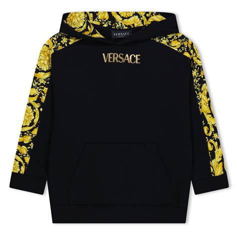 versace crewneck|Versace barocco hoodie.